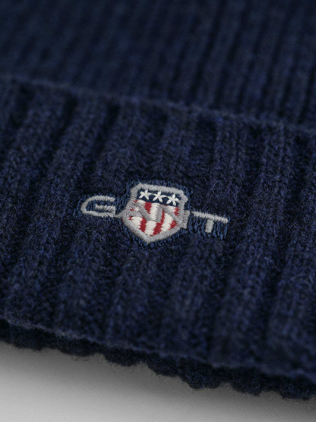 Gant Men Blue Solid Beanies