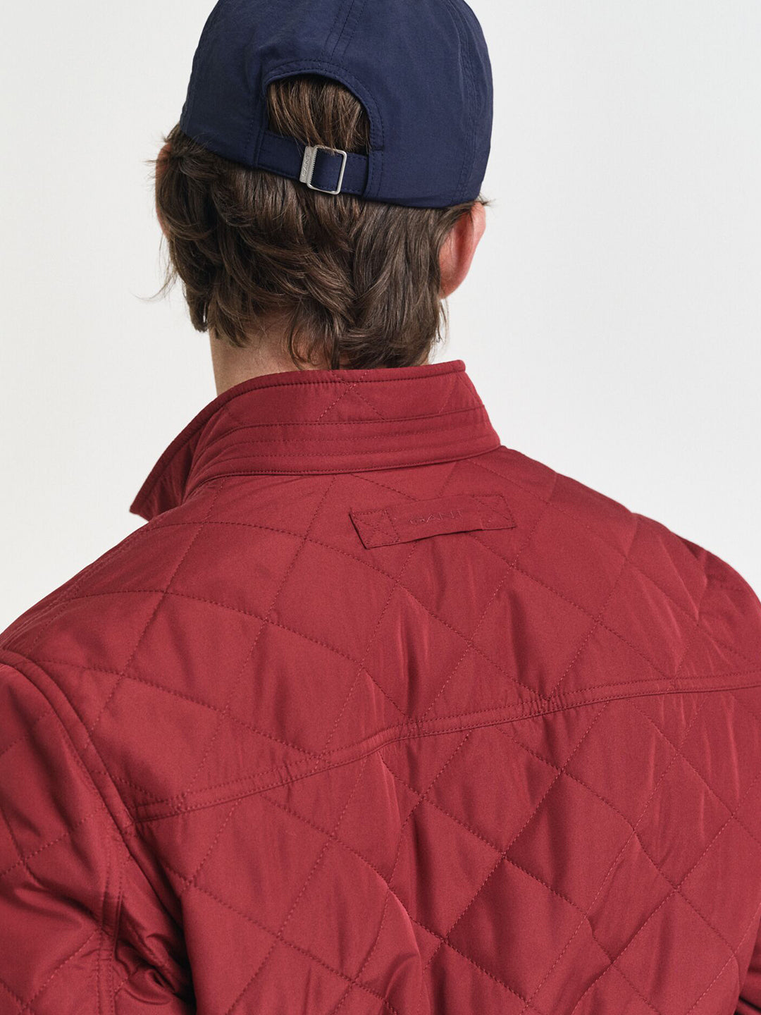 Gant Men Red Solid Collar Jacket