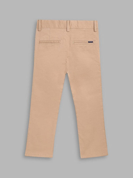 Gant Boys Brown Cotton Trouser
