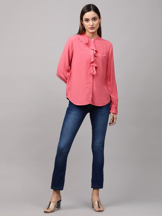 Gant Pink Regular Fit Shirt