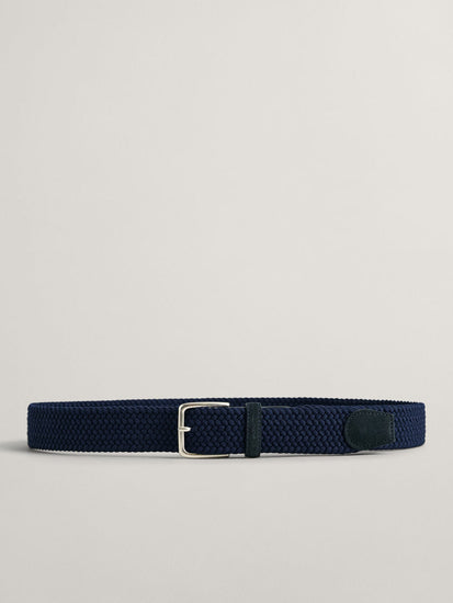 Gant Men Navy Blue Solid Belt