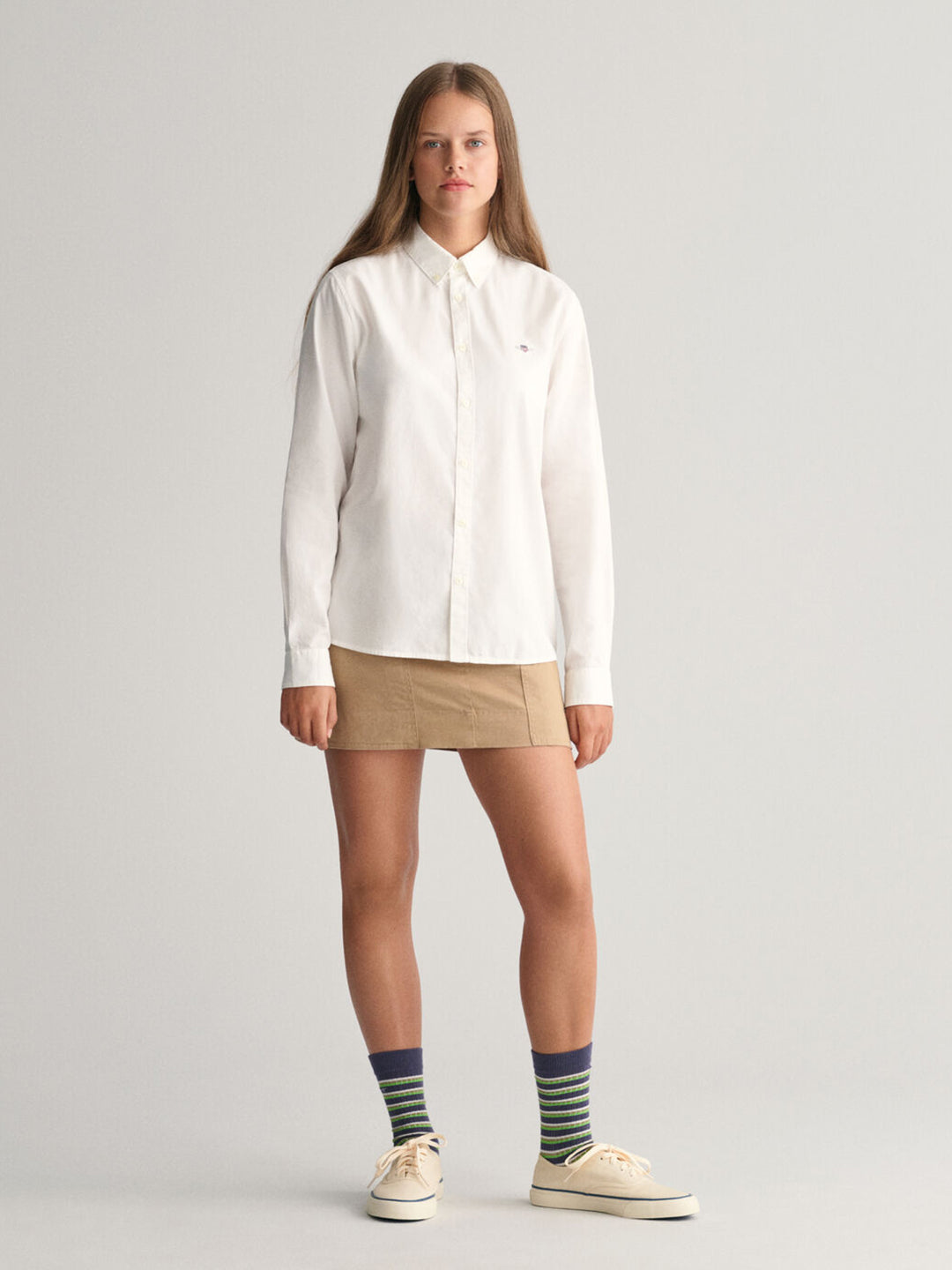 Gant Kids White Fashion Regular Fit Shirt