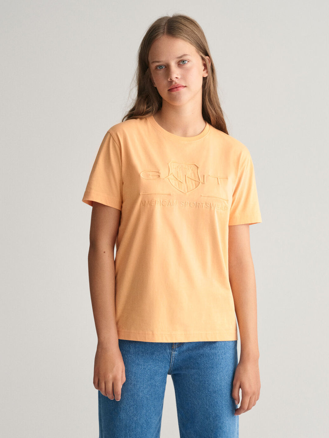 Gant Kids Orange Fashion Regular Fit T-Shirt