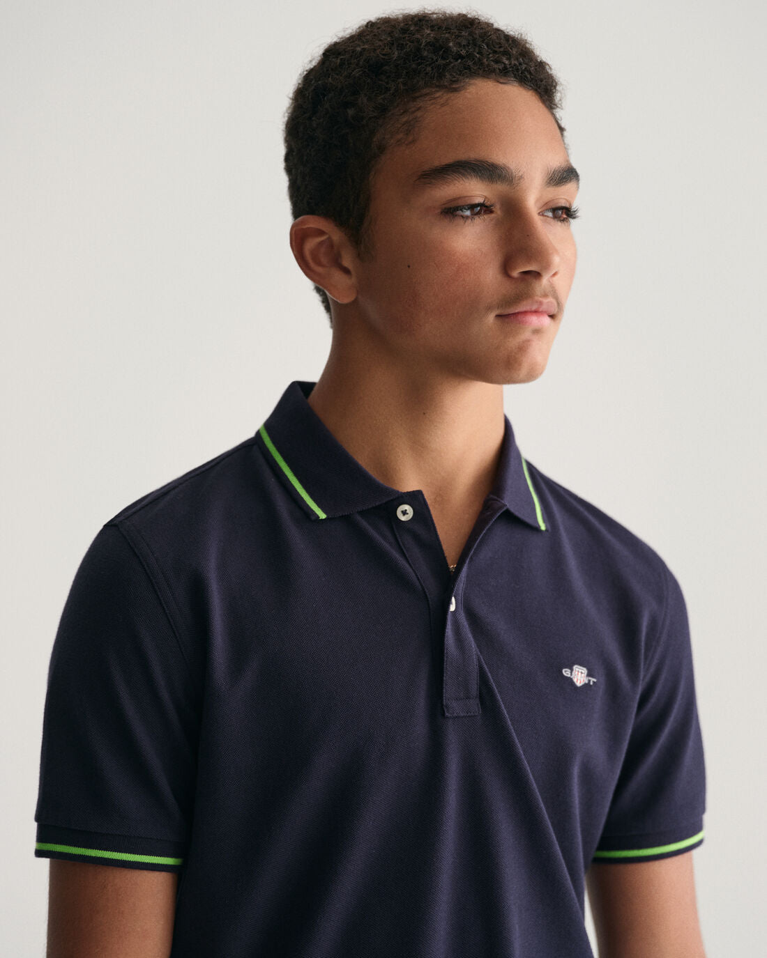 Gant Kids Blue Fashion Regular Fit Polo T-Shirt