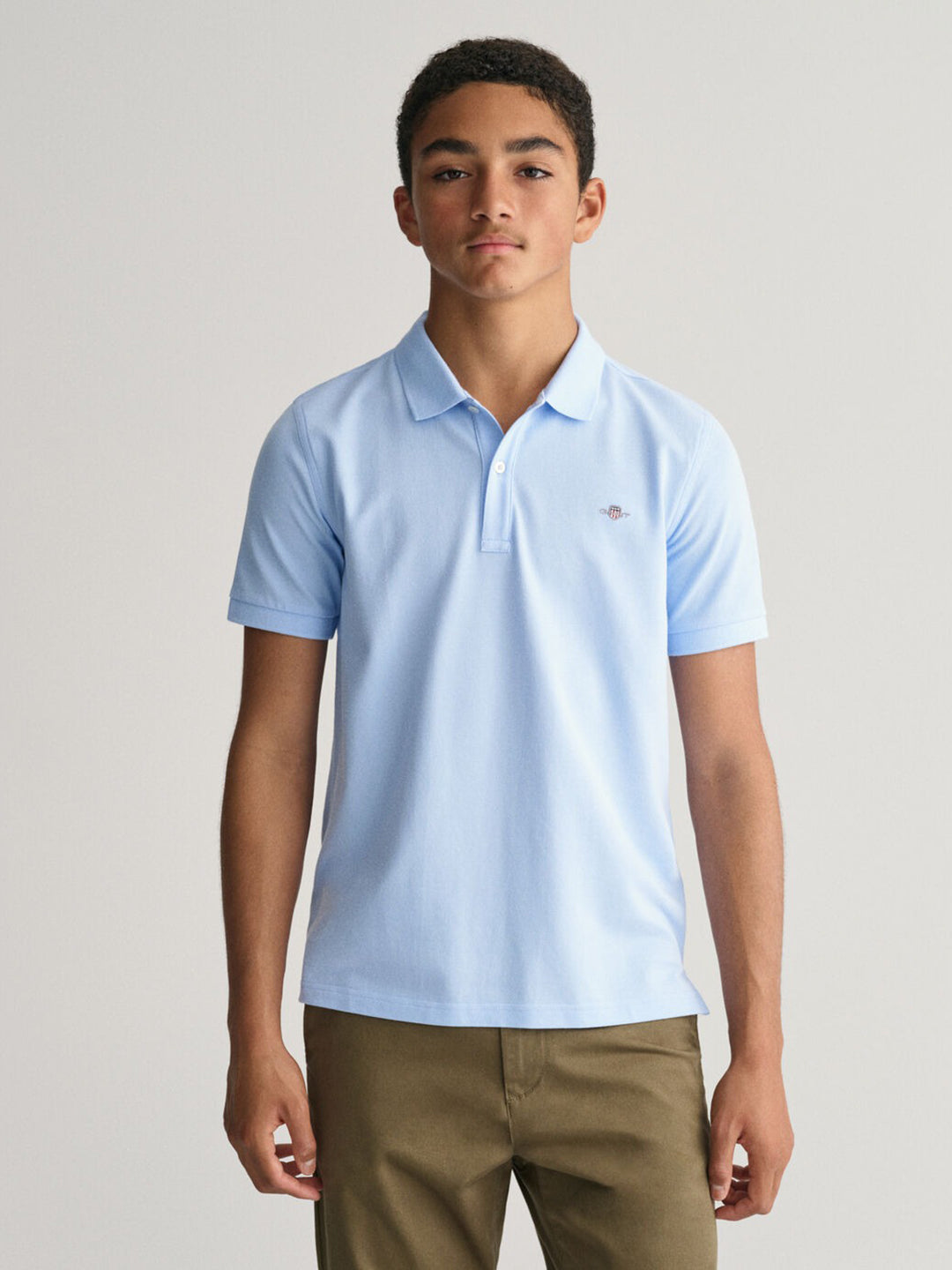 Gant Kids Blue Fashion Regular Fit Polo T-Shirt