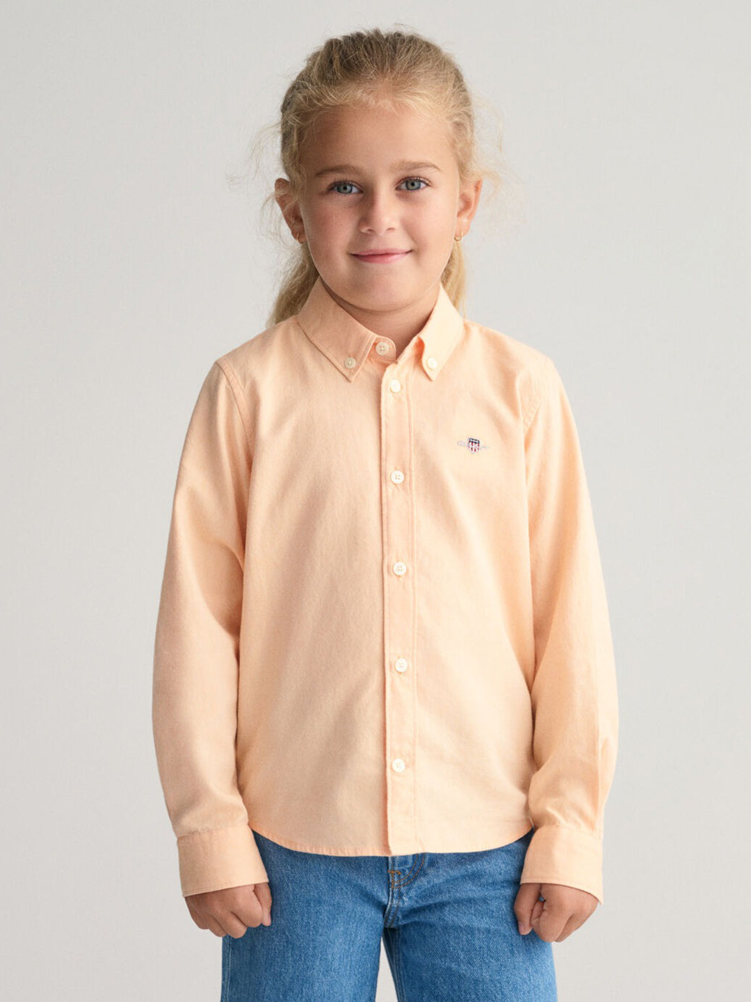 Gant Kids Orange Fashion Regular Fit Shirt