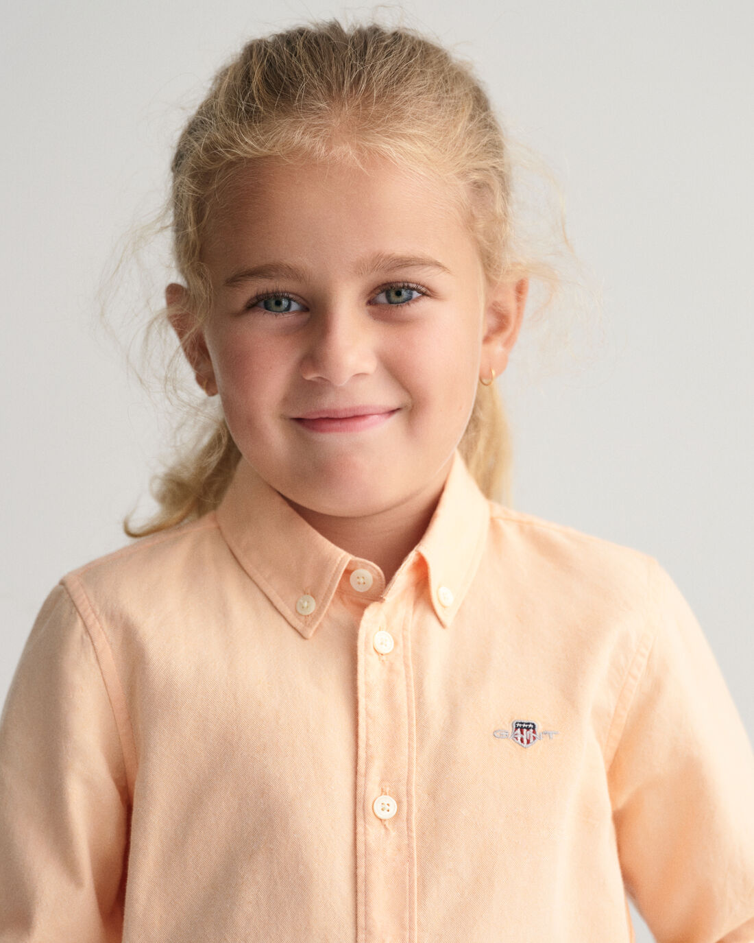 Gant Kids Orange Fashion Regular Fit Shirt