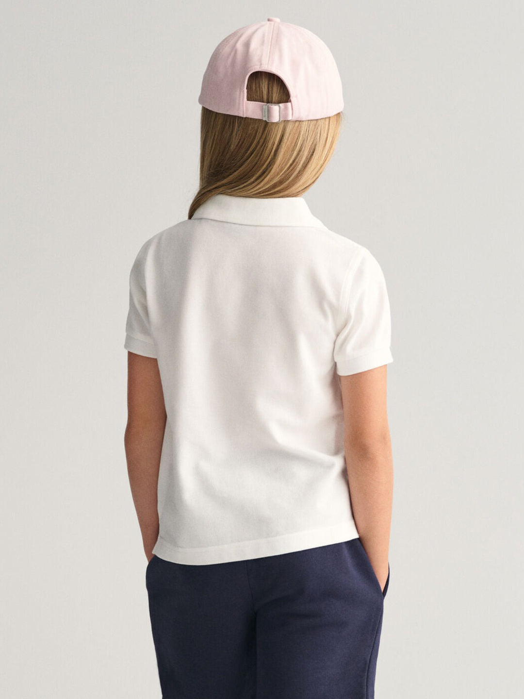 Gant Kids White Fashion Regular Fit Polo T-Shirt