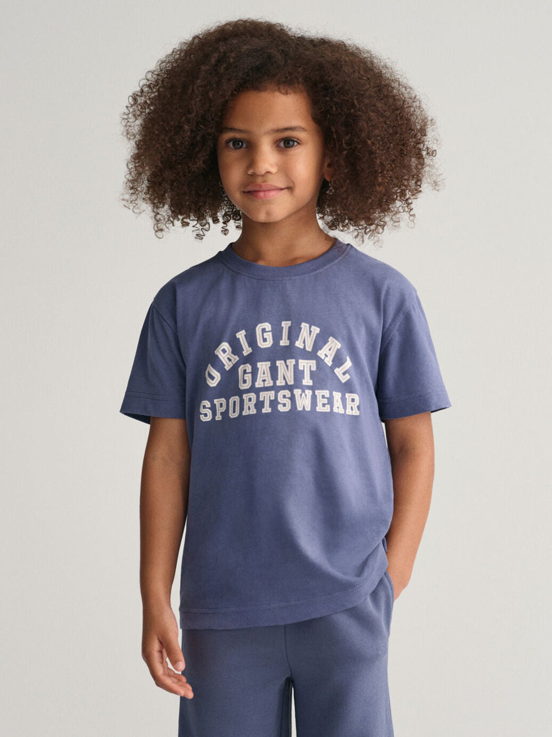 Gant Kids Blue Fashion Relaxed Fit T-Shirt