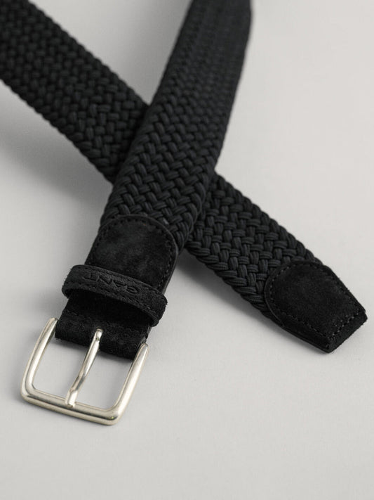 Gant Men Black Solid Belt